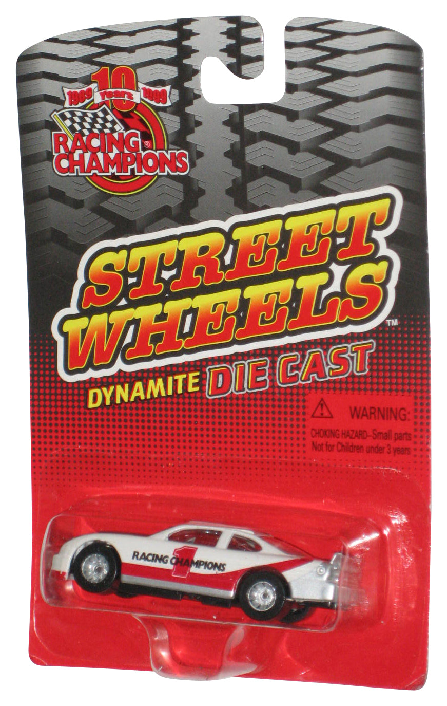 Racing Champions Street Wheels Dynamite White & Red Toy Car