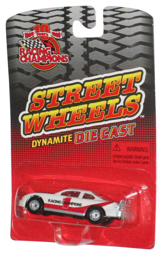Racing Champions Street Wheels Dynamite White & Red Toy Car