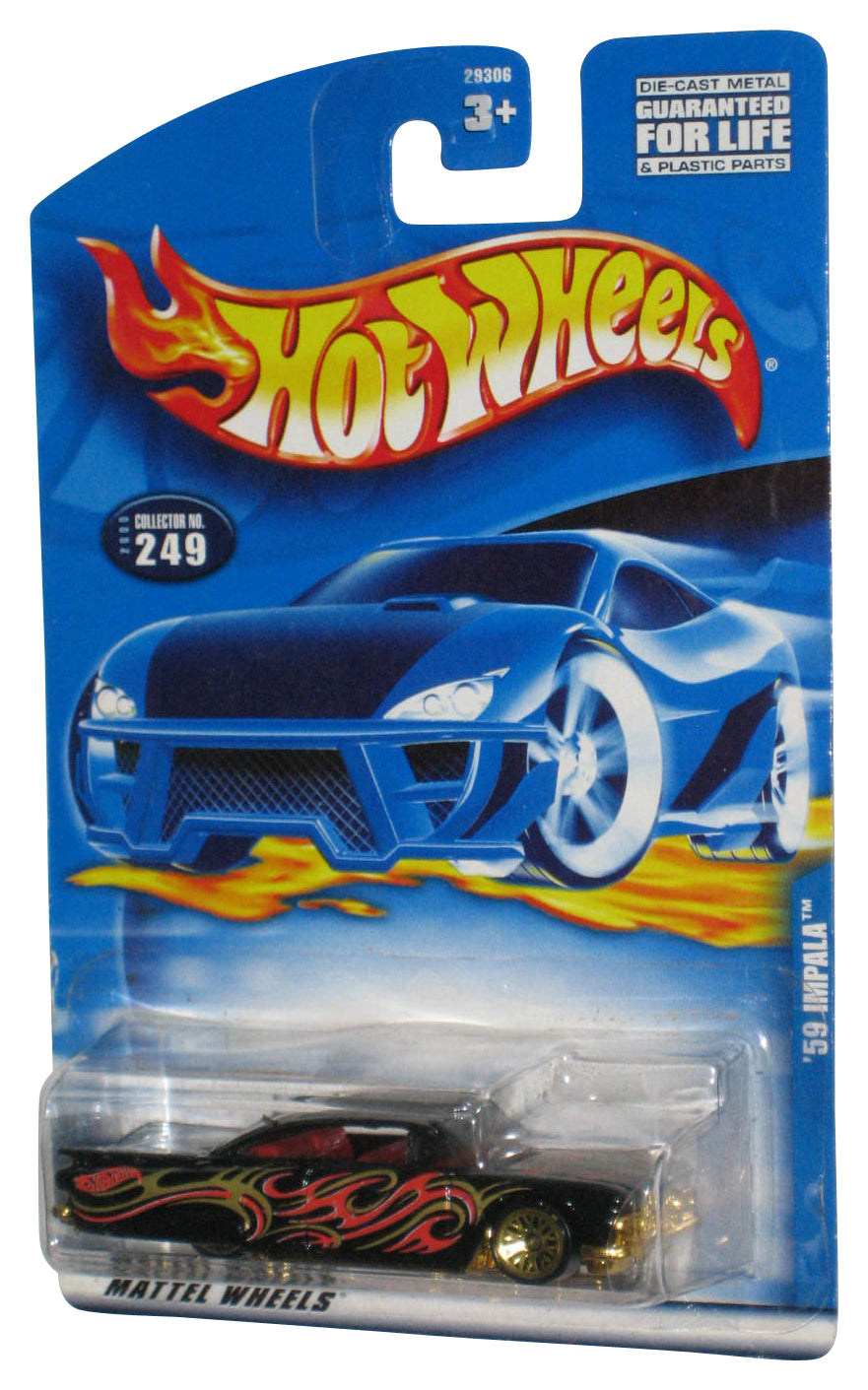 Hot Wheels Black '59 Impala (1999) Collector Toy Car #249