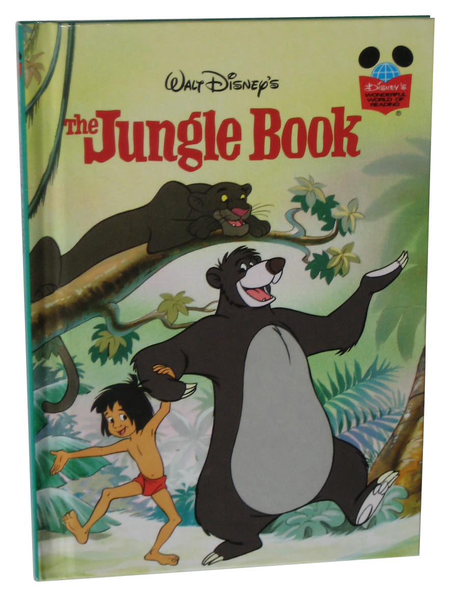 Disney The Jungle Book Wonderful World Reading (1993) Hardcover Book