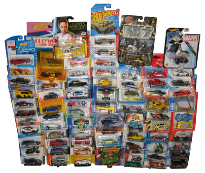 Hot Wheels, Maisto & Matchbox Mattel Die Cast Toy Cars - (Mixed Lot 75 Cars)