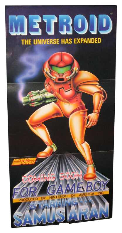 Nintendo Power Metroid Game Boy Samur Aran (1991) Pull-Out Poster