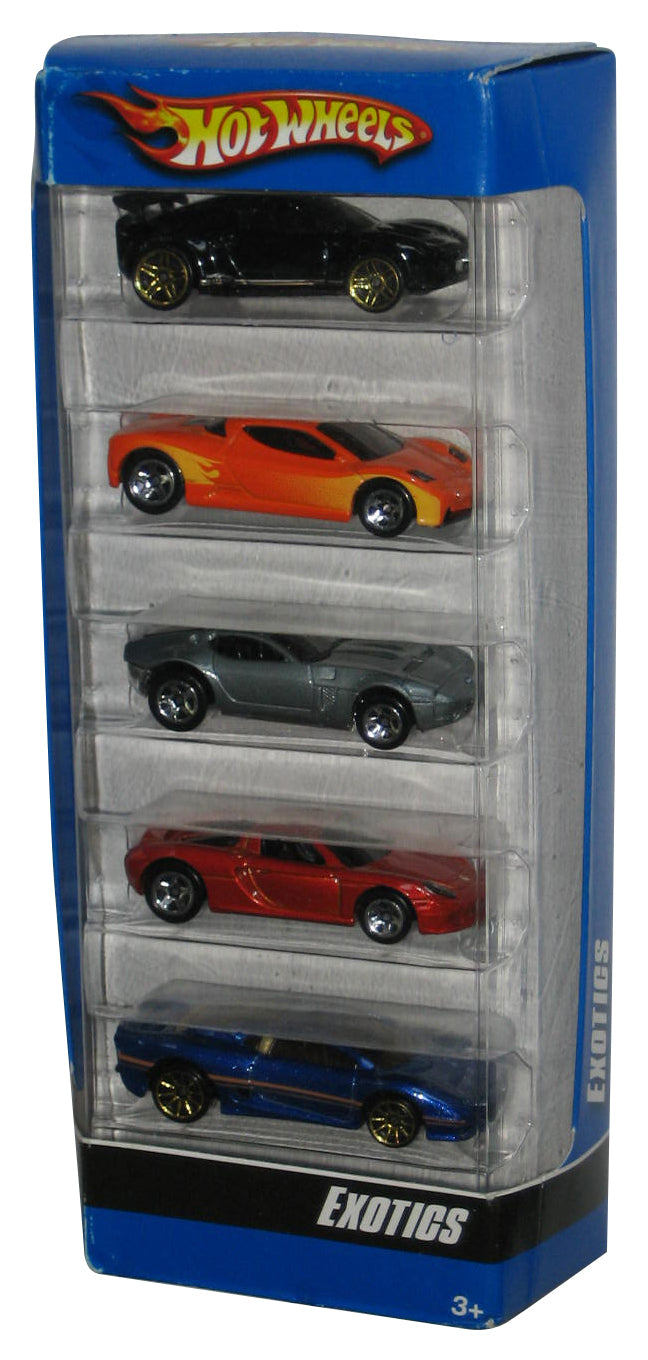 Hot Wheels Exotics (2007) Mattel Car 5-Pack Box Set