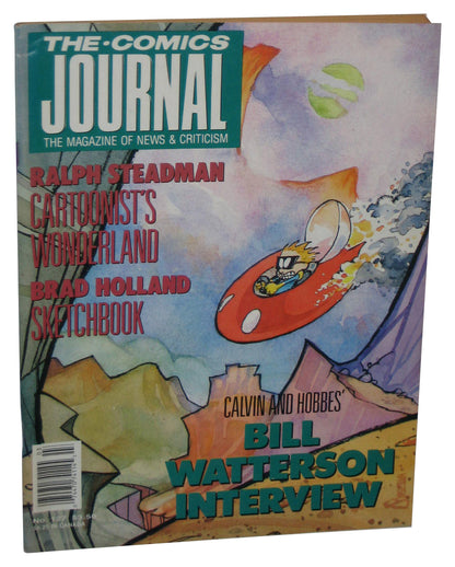 The Comics Journal (1989) Paperback Magazine Book #127 - (Calvin and Hobbes Cover)