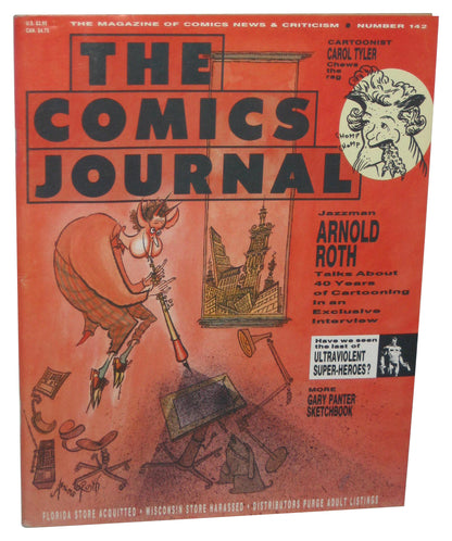 The Comics Journal (1991) Paperback Magazine Book #142