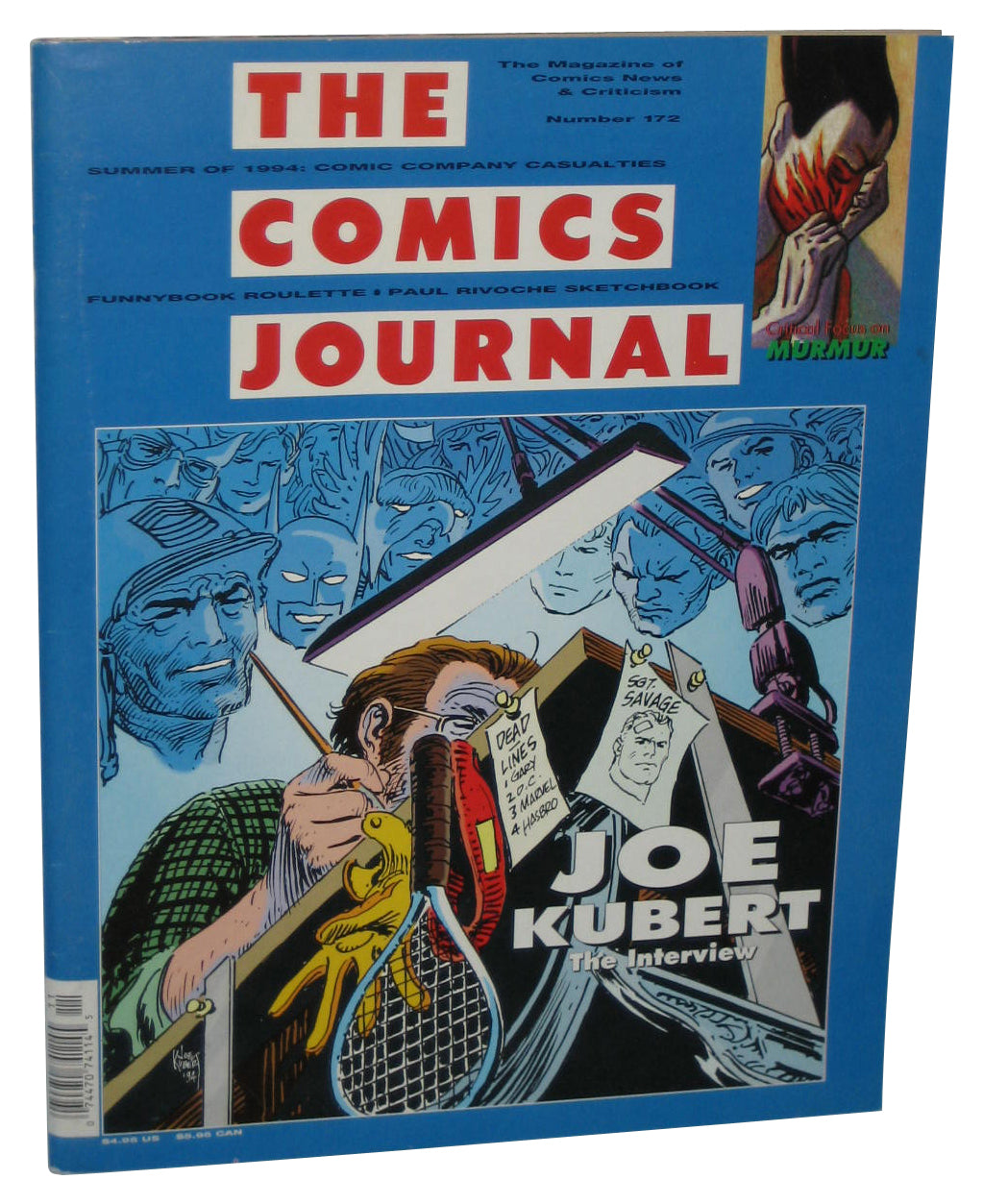 The Comics Journal Paperback Magazine Book #172
