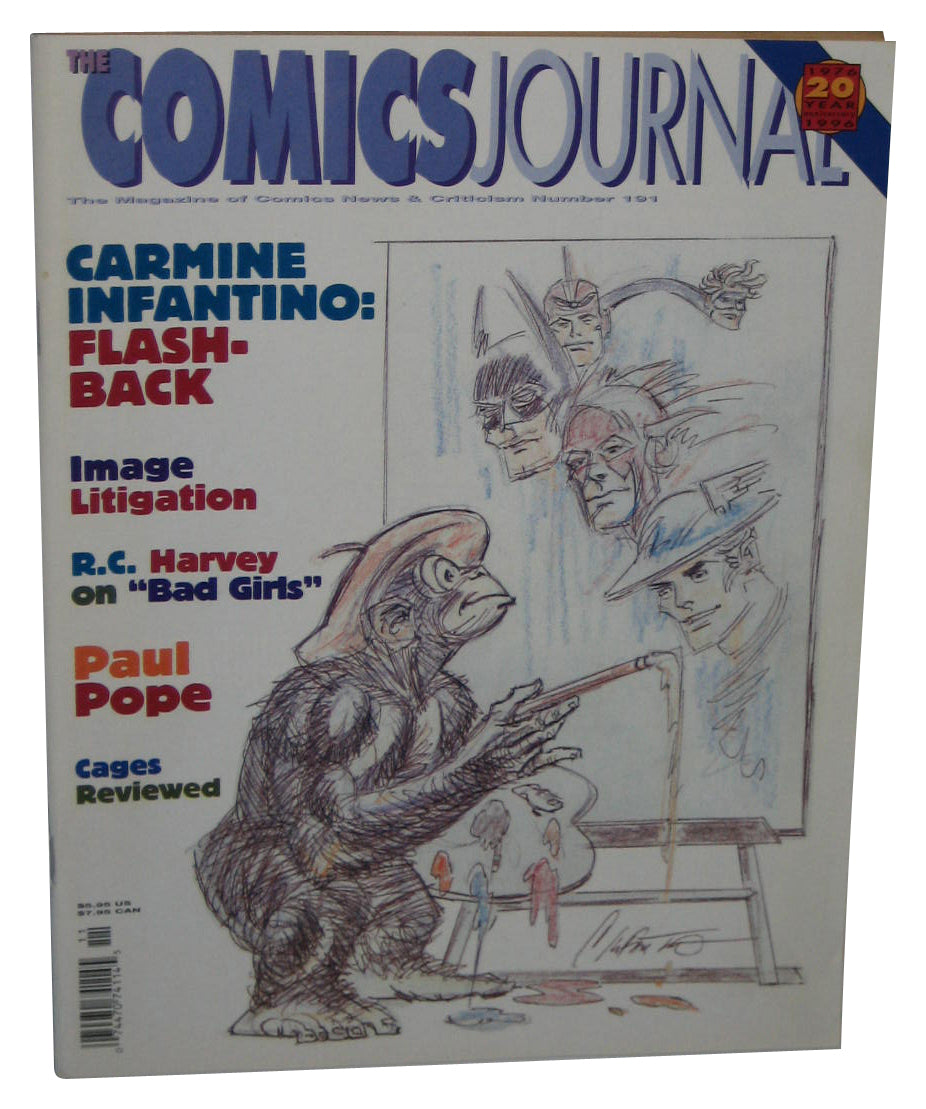 The Comics Journal Paperback Magazine Book #191