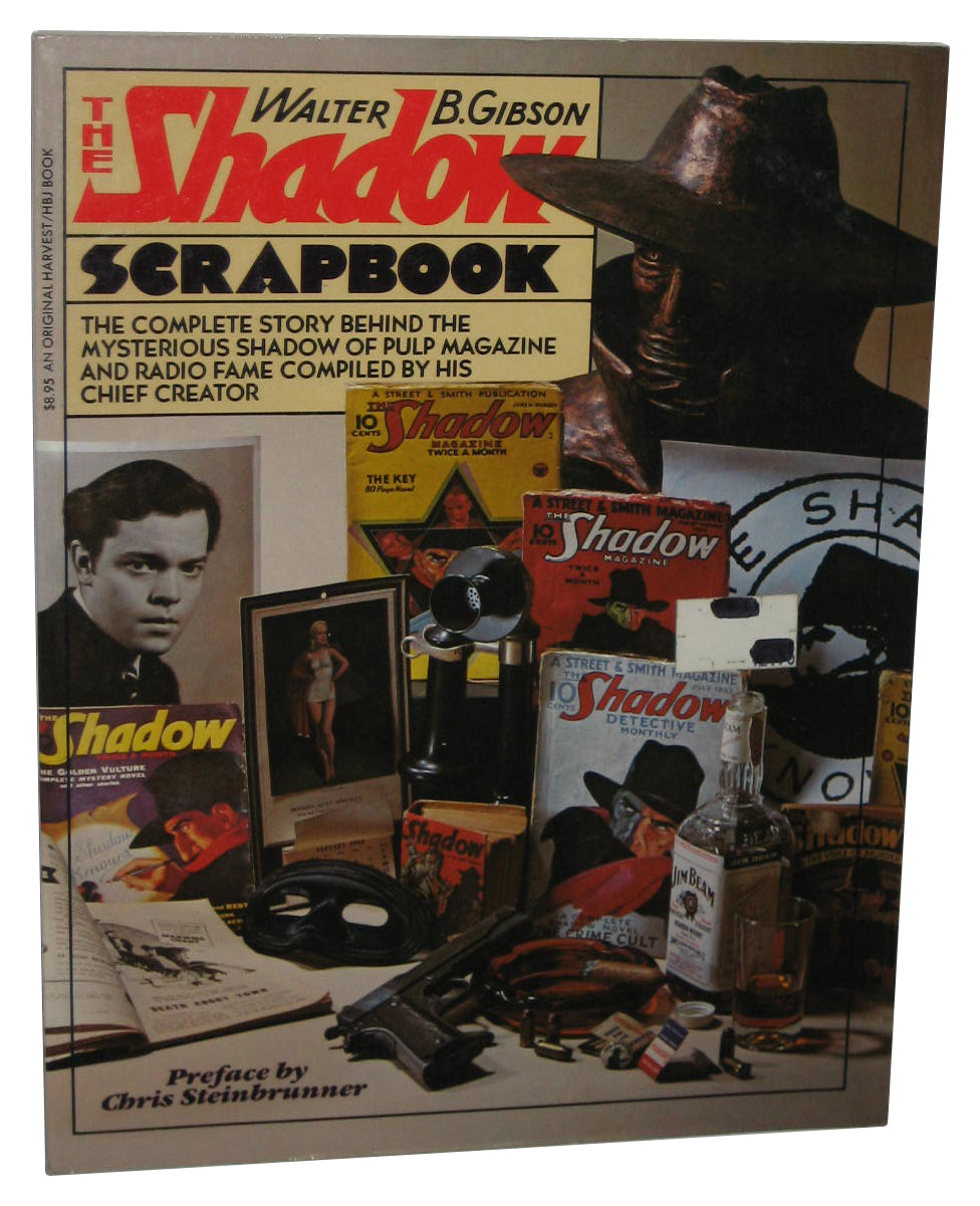 The Shadow Scrapbook (1979) Harvest HBJ Paperback Book