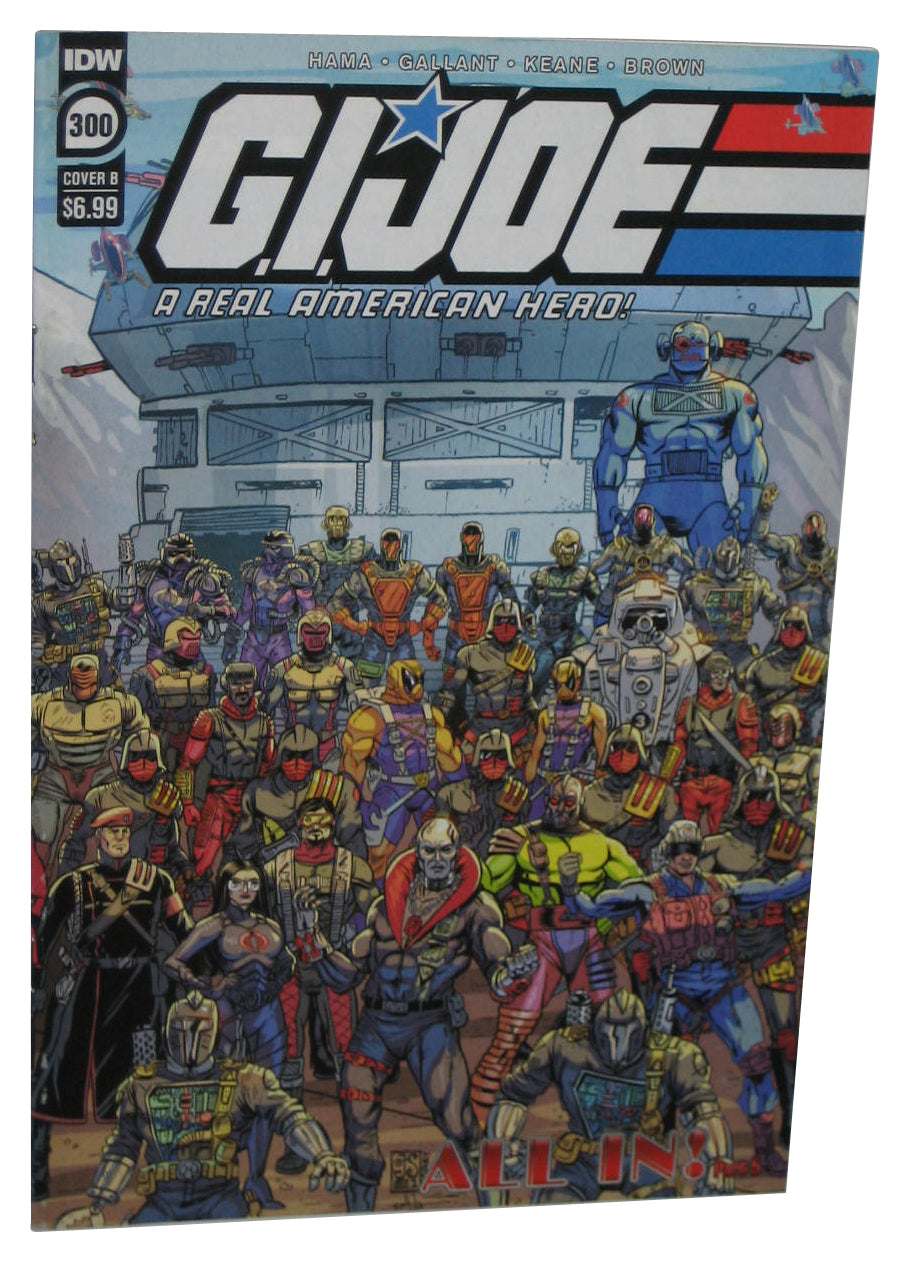 GI Joe Cover B All-In Part 5 IDW (2022) Comic Book #300