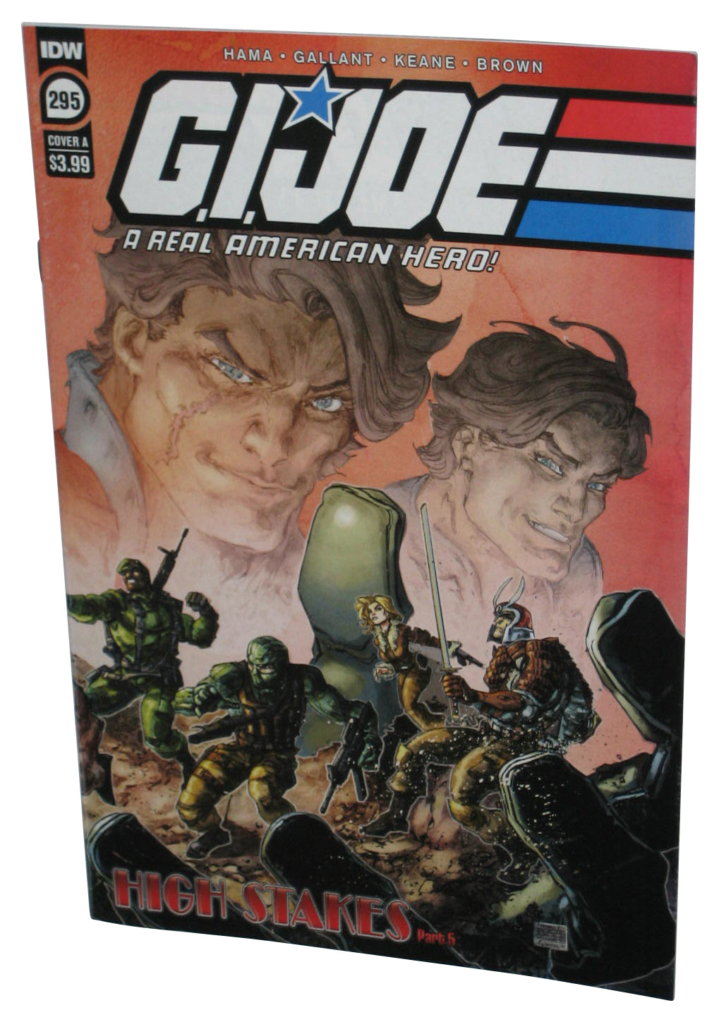 GI Joe Cover A High Stakes Part 5 IDW (2022) Comic Book #295 - (Freddie E. Williams II Cover)