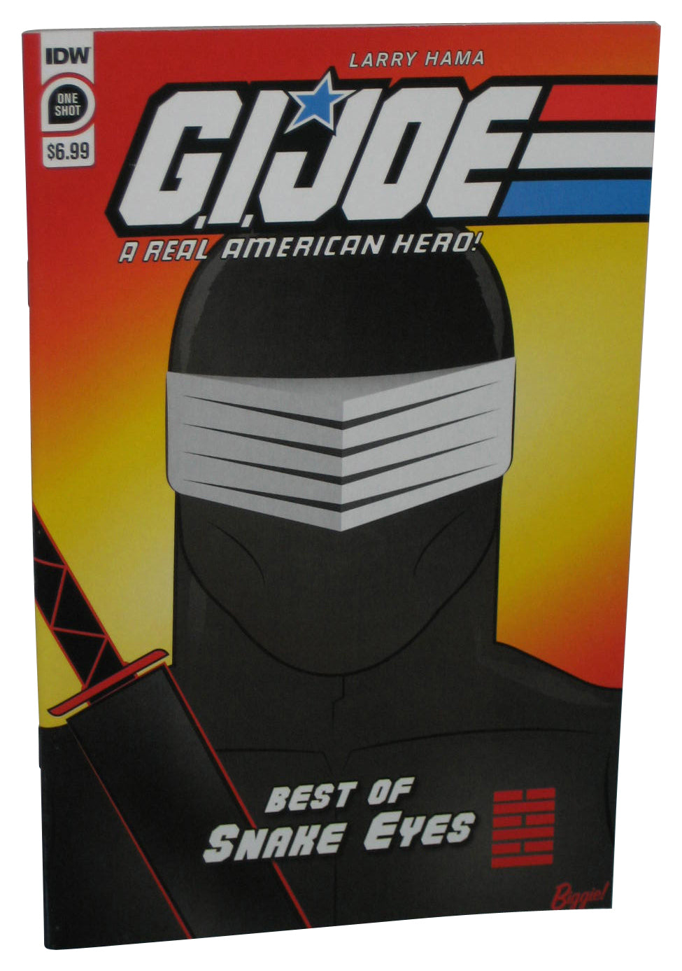 GI Joe Best of Snake Eyes IDW (2022) One Shot Comic Book - (James Biggie Cover)