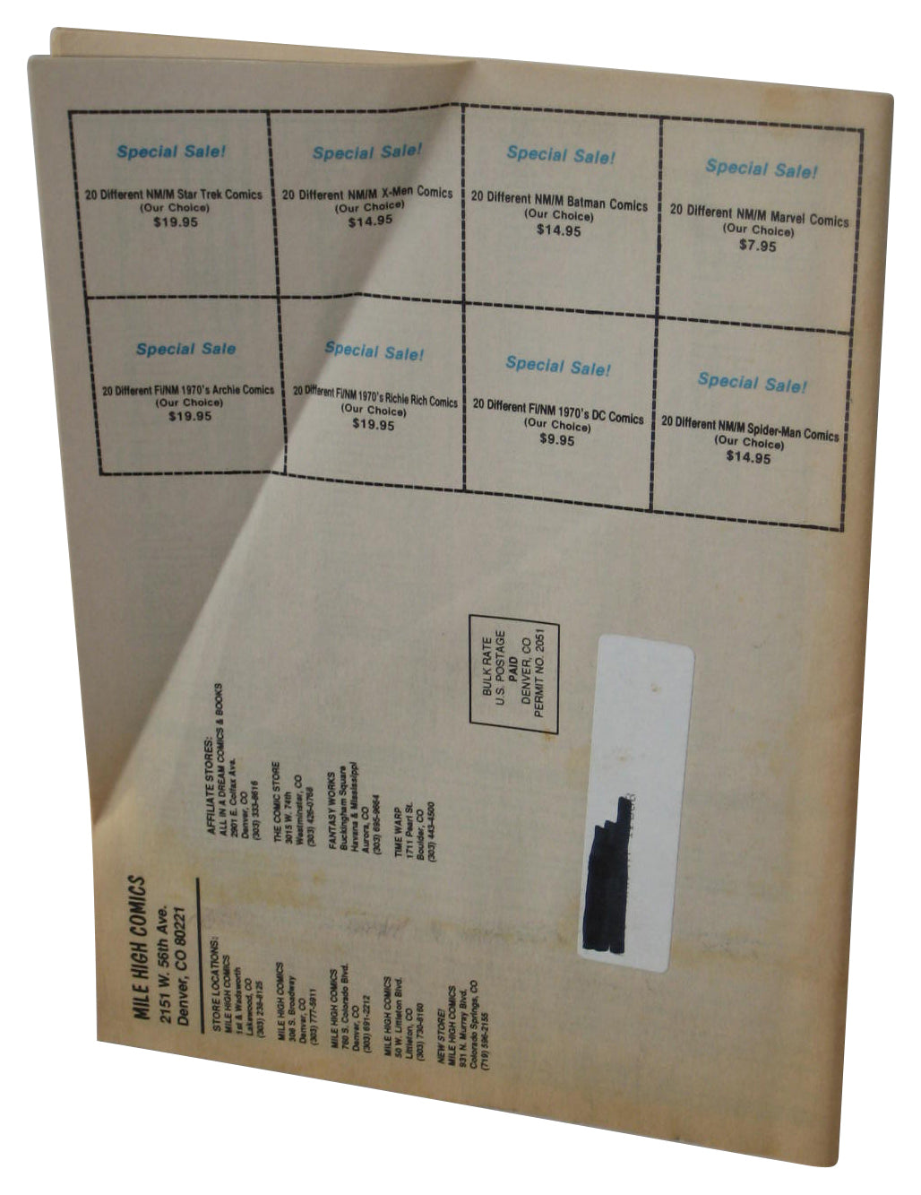 Mile High Futures The Heroes of Image October 1992 Vol. 10 No. 2 Comic Book #63