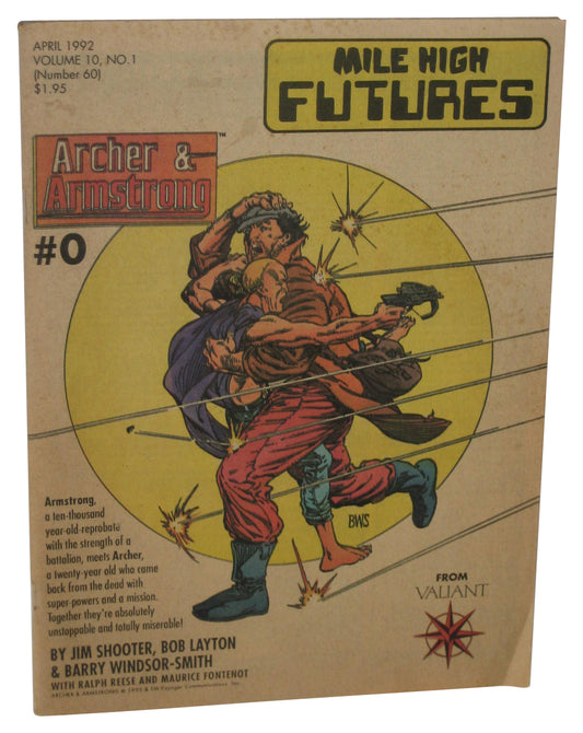 Mile High Futures Archer & Armstrong #0 April 1992 Vol. 10 No. 1 Comic Book #60
