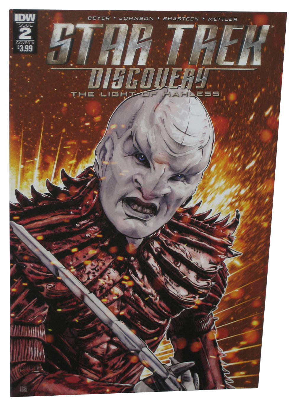 Star Trek Discovery The Light of Hahless (2018) IDW Cover A Comic Book #2