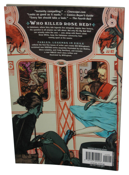 Fables Legends In Exile Vol. 1 (2012) Paperback Book