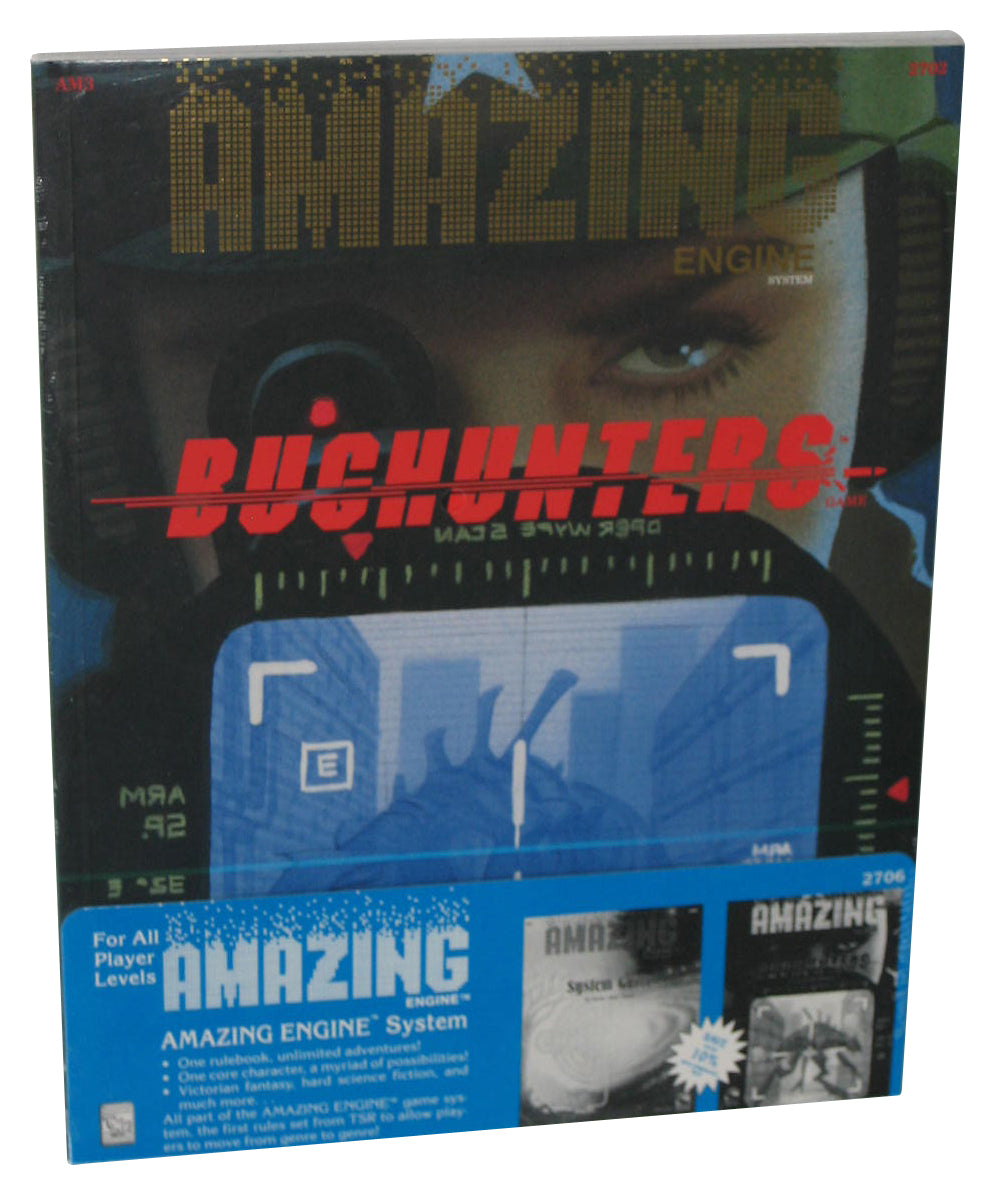 Amazing Engine System Guide Rule Booklet & Bughunters (1993) Paperback Book 