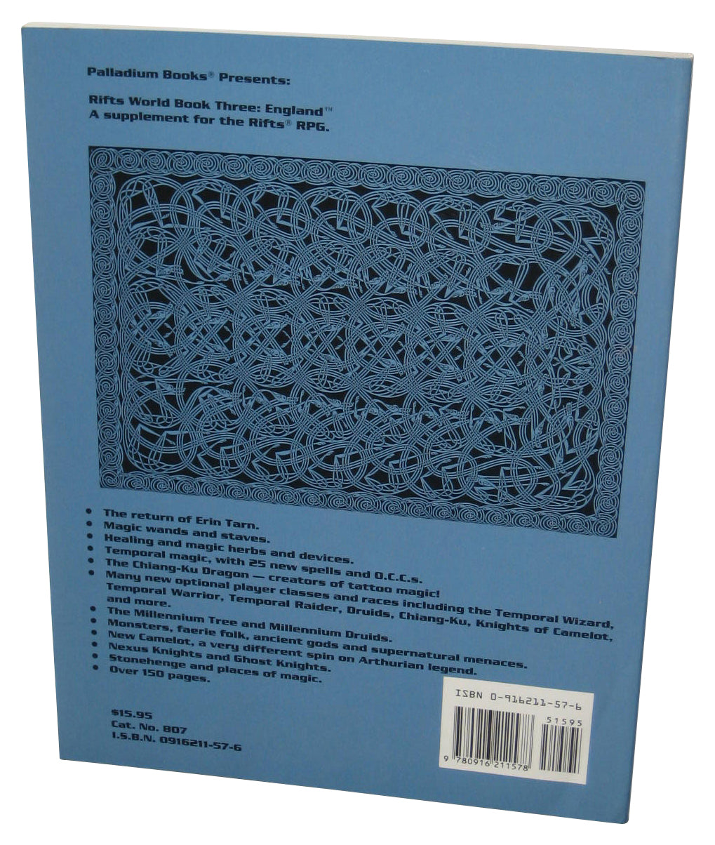 Rifts World Vol. 3 England (1993) Paperback Book