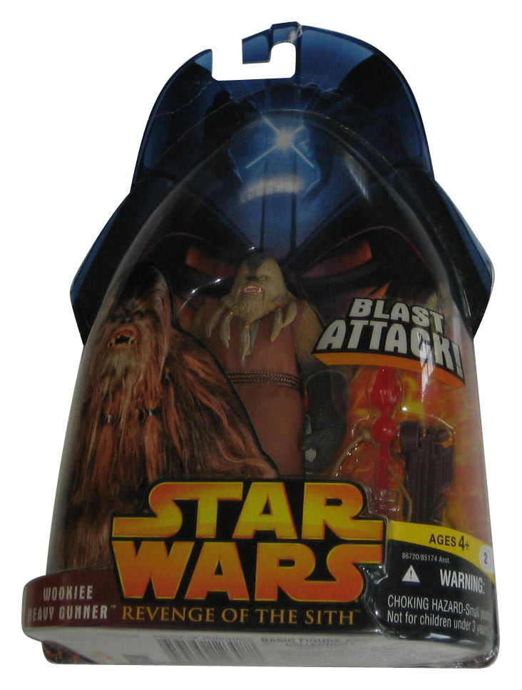 Star Wars Revenge of The Sith (2005) Hasbro Wookiee Heavy Gunner Figure