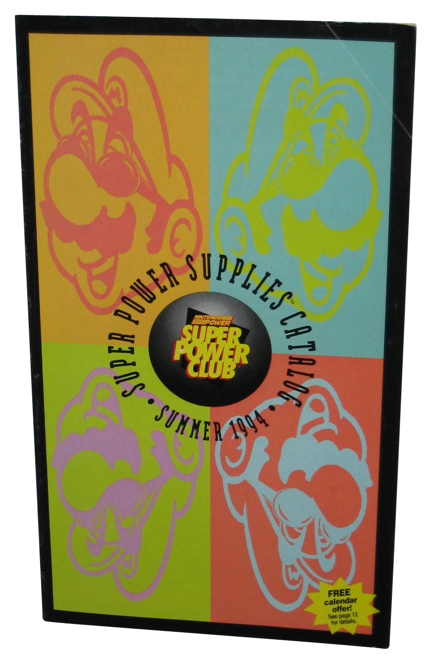 Nintendo Power Club Super Power Supplies Summer 1994 Video Game Catalog Book