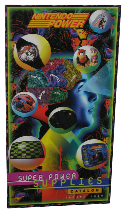 Nintendo Power Club Super Power Supplies Spring 1996 Video Game Catalog Book