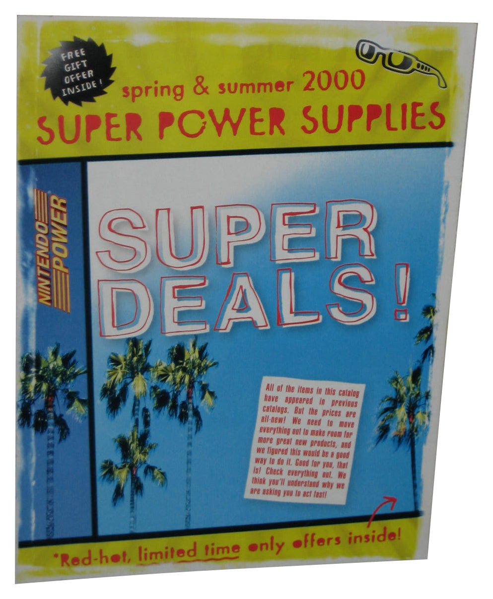 Nintendo Power Club Super Power Supplies Spring & Summer 2000 Catalog Book