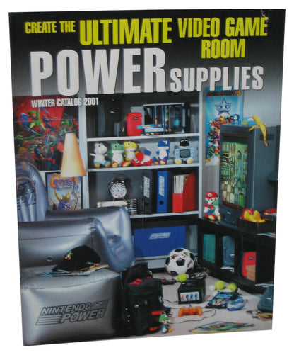 Nintendo Power Create Ultimate Video Game Room Supplies Winter 2001 Catalog Book