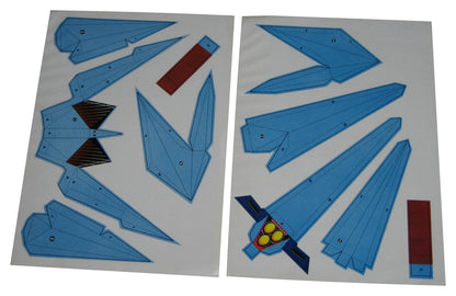 Nintendo Power Star Fox Promo Insert Spaceship Sticker Sheets