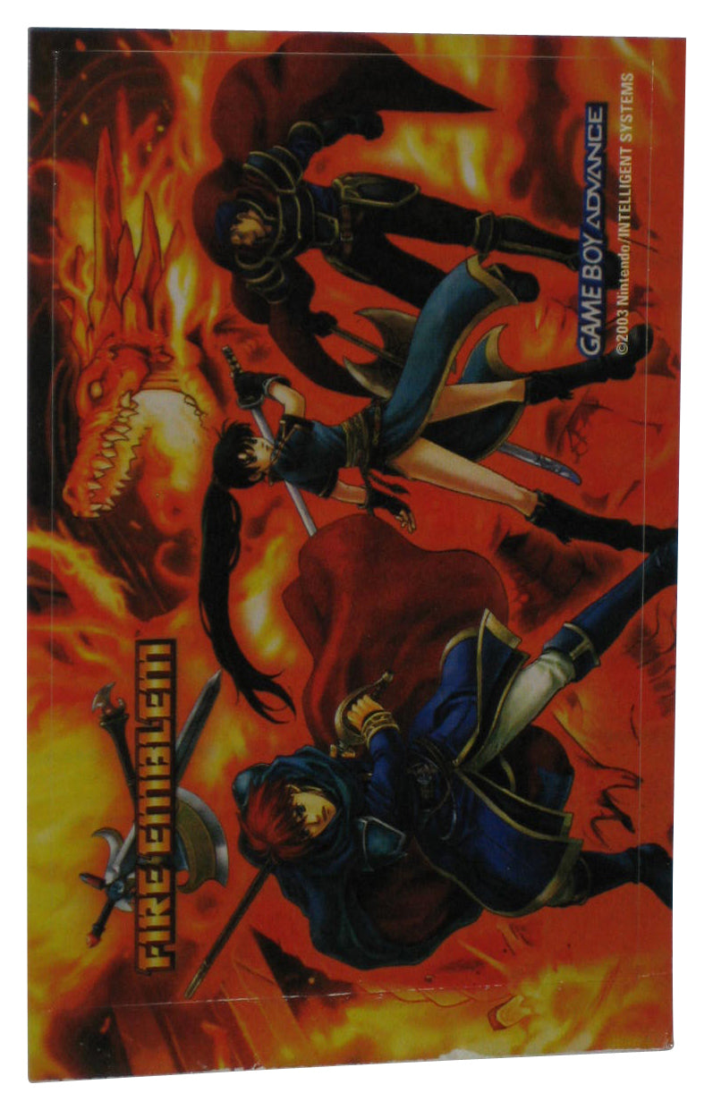 Nintendo Game Boy Advance (2003) Fire Emblem RPG Video Game Sticker