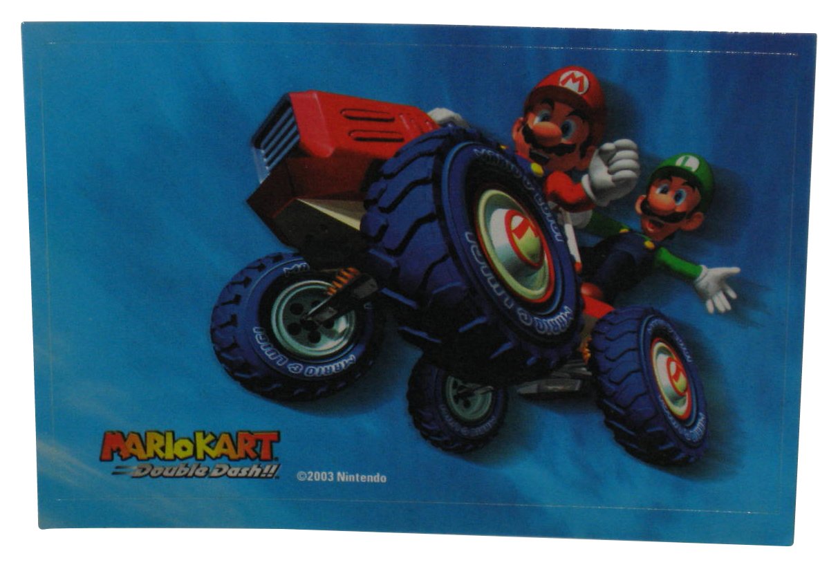 Nintendo Power Super Mario Kart Double Dash (2003) Video Game Sticker