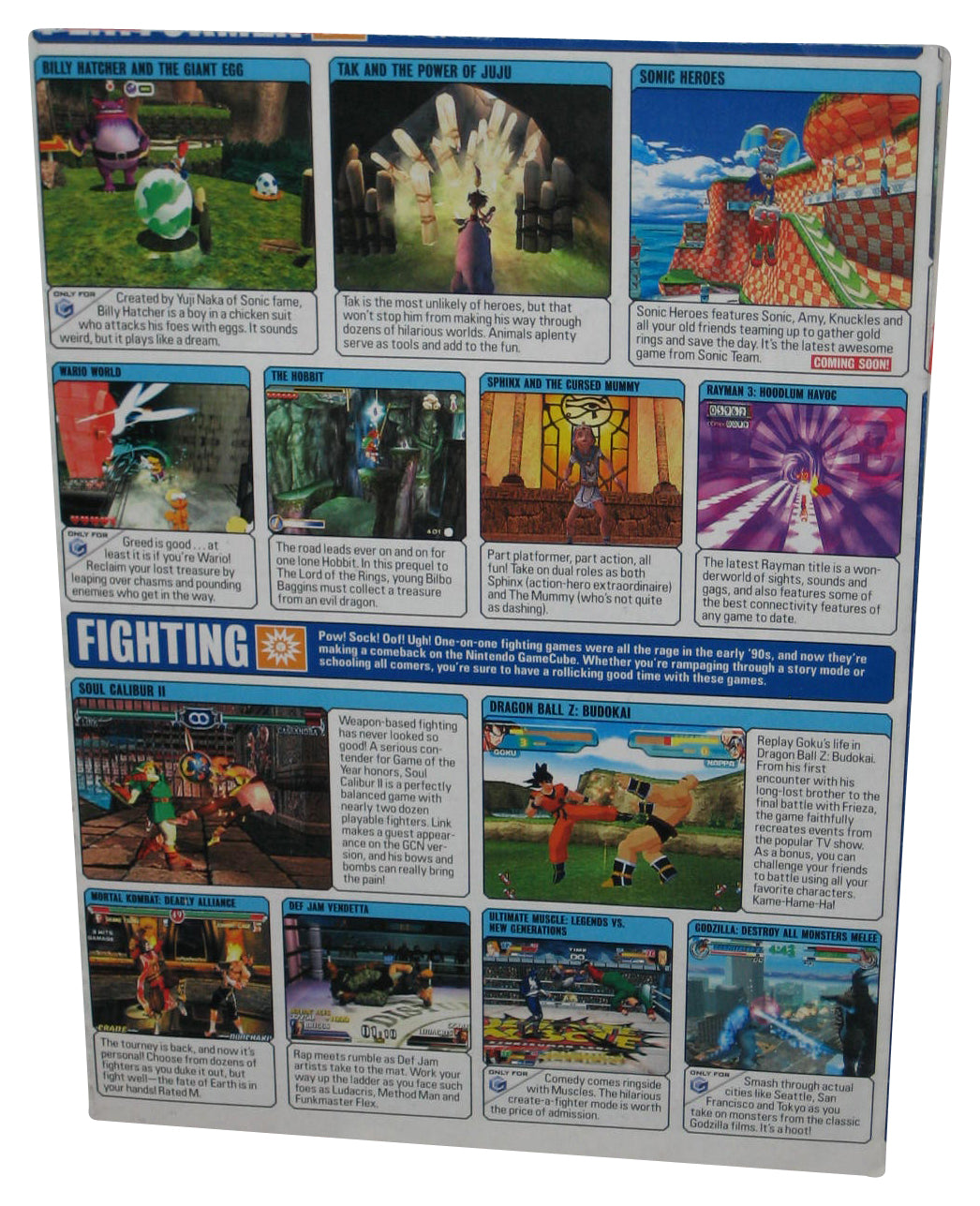 Nintendo Power 2003 Buyer's Guide Promo Video Game Poster