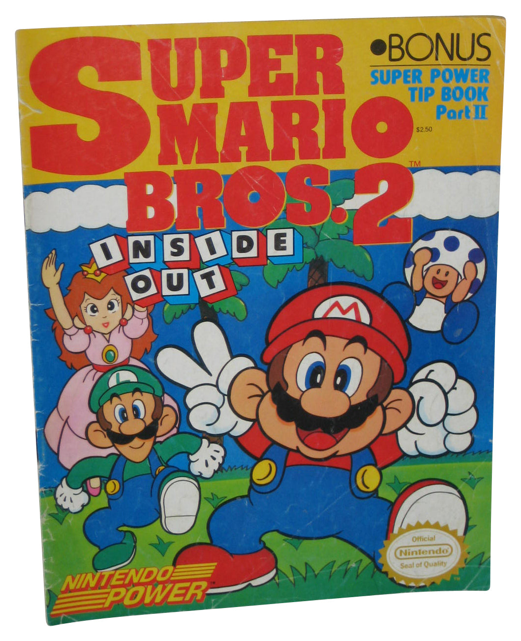 Nintendo Power Super Mario Bros. 2 Inside Out Part II Tip Hint Book