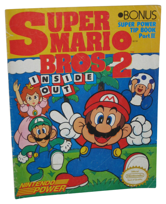 Nintendo Power Super Mario Bros. 2 Inside Out Part II Tip Hint Book