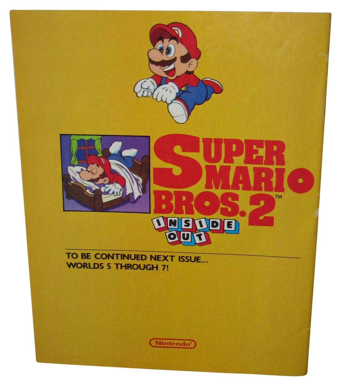 Nintendo Power Super Mario Bros. 2 Inside Out Part 1 Single Issue Magazine Book