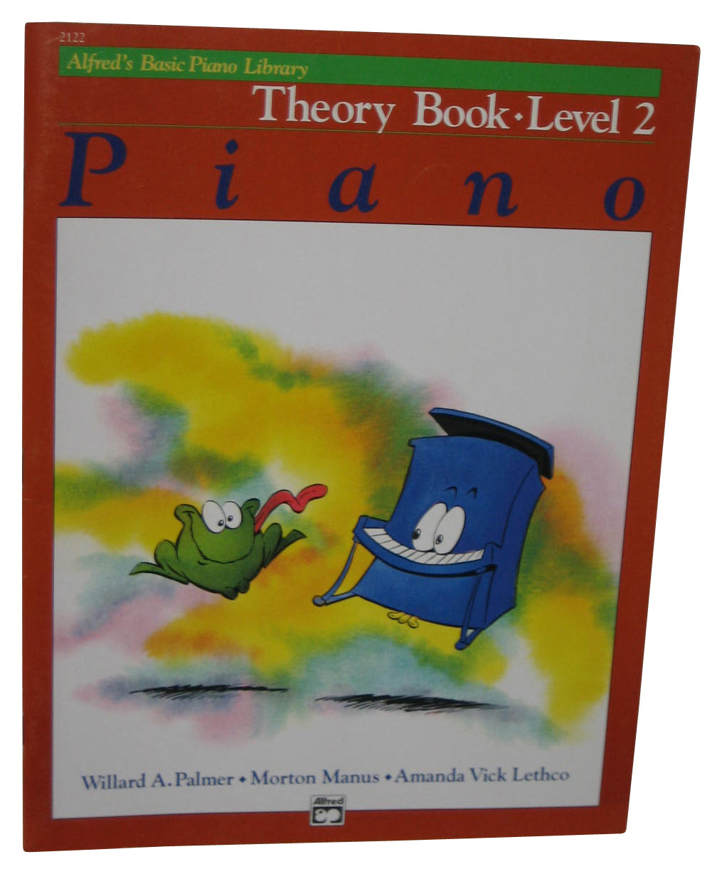 Alfred's Basic Piano Library Theory (1982) Level 2 Paperback Book