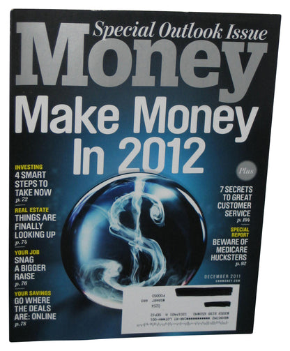 Money December 2011 Magazine Book - (Make Money In 2012 Special Outlook Cover)