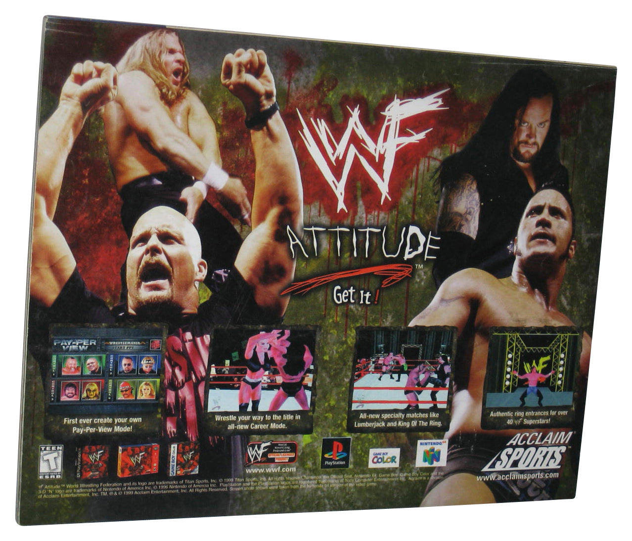 GamePro July 1999 Magazine Book #130 - (WWF Attitude Cover)