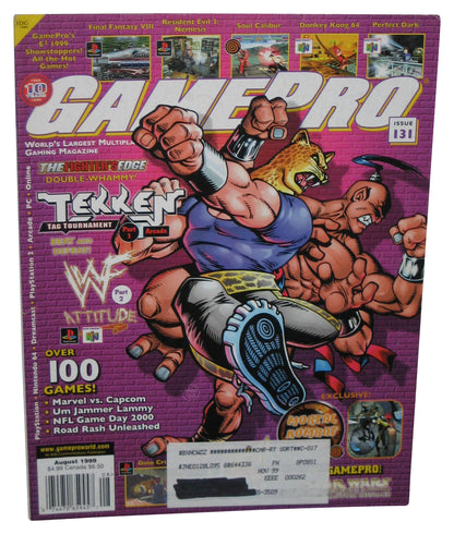 GamePro August 1999 Magazine Book #131 - (Tekken Tag Tournament Cover)