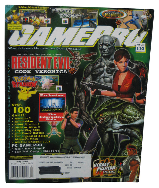GamePro May 2000 Magazine Book #140 - (Resident Evil Code Veronica Cover)