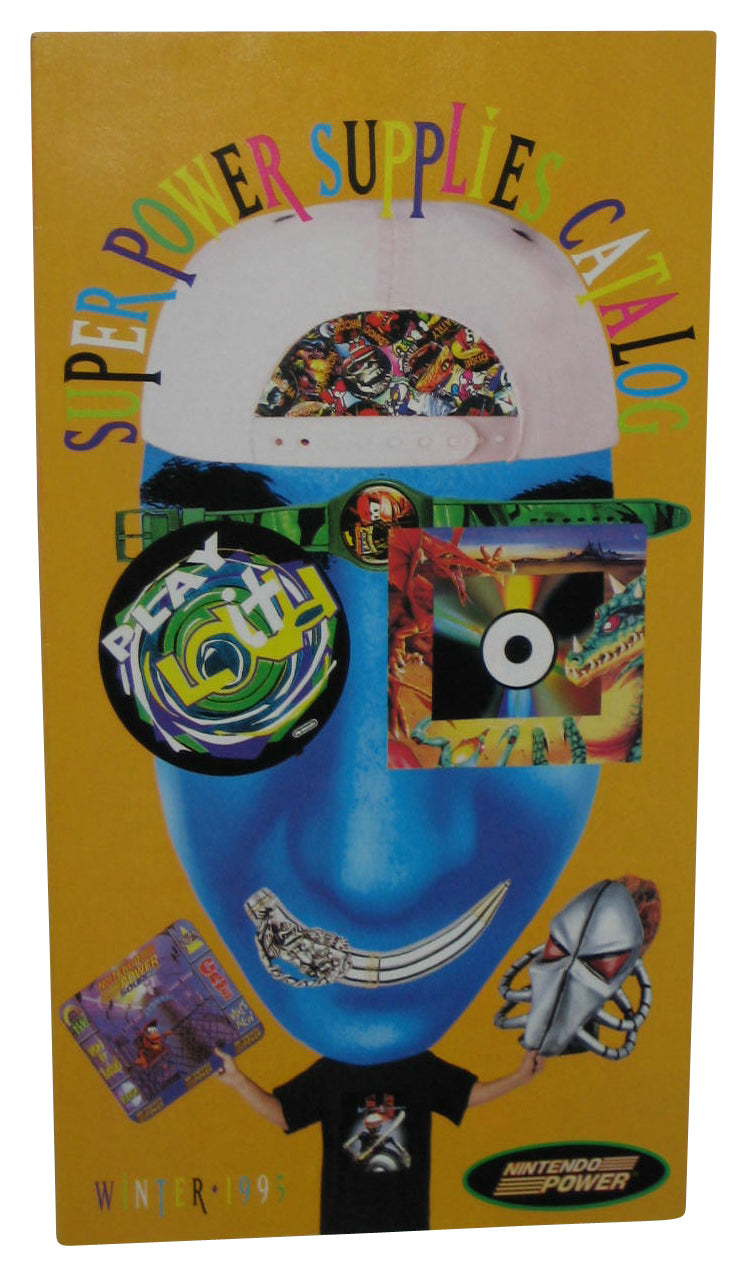 Nintendo Power Club Super Supplies Winter 1995 Video Game Catalog Book