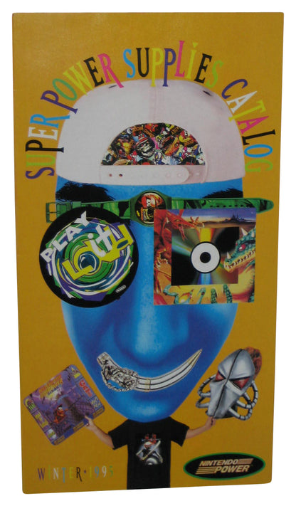 Nintendo Power Club Super Supplies Winter 1995 Video Game Catalog Book