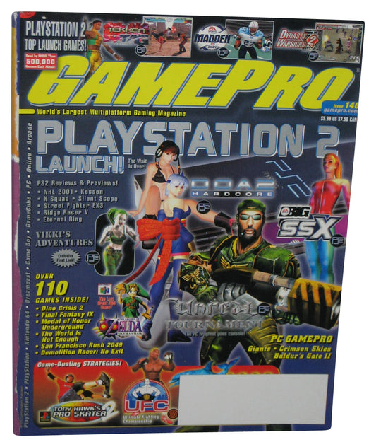 GamePro November 2000 Magazine Book #146