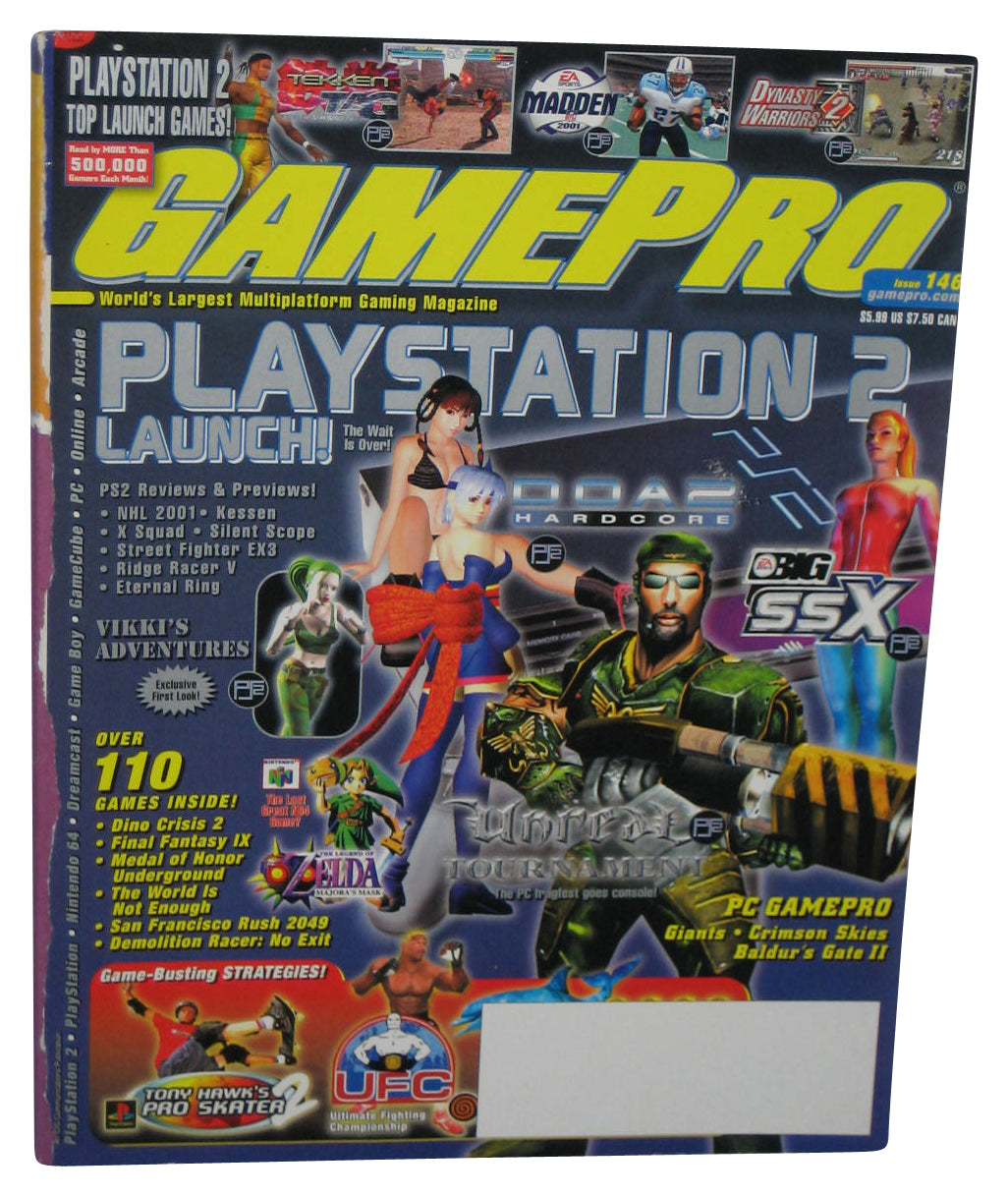 GamePro November 2000 Magazine Book #146