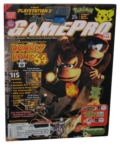 GamePro December 1999 Magazine Book #135 - (Donkey Kong 64 Cover)