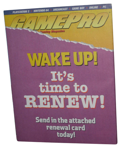 GamePro November 2001 Magazine Book #158 - (Tony Hawk's Pro Skater 3 Cover)