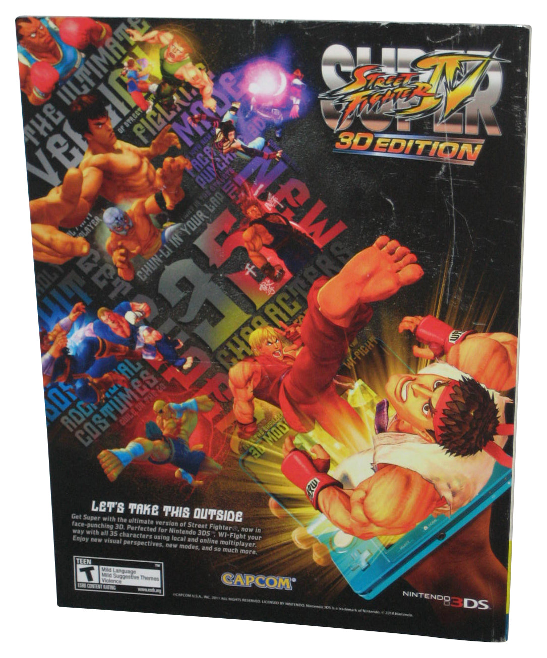 Nintendo Power March 2011 Magazine Book Vol. 265 - (Street Fighter Ryu Cover)