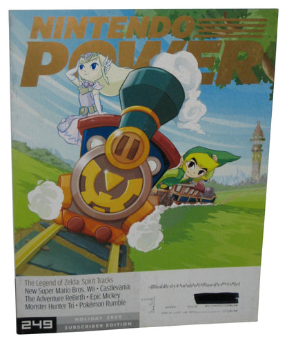Nintendo Power Holiday 2009 Magazine Book #249 - (Legend of Zelda Spirit Tracks Cover)