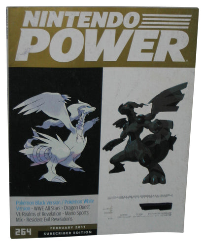Nintendo Power Feburary 2011 Magazine Book #264 - (Pokemon Black & White Cover)