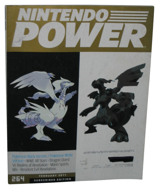 Nintendo Power Feburary 2011 Magazine Book #264 - (Pokemon Black & White Cover)
