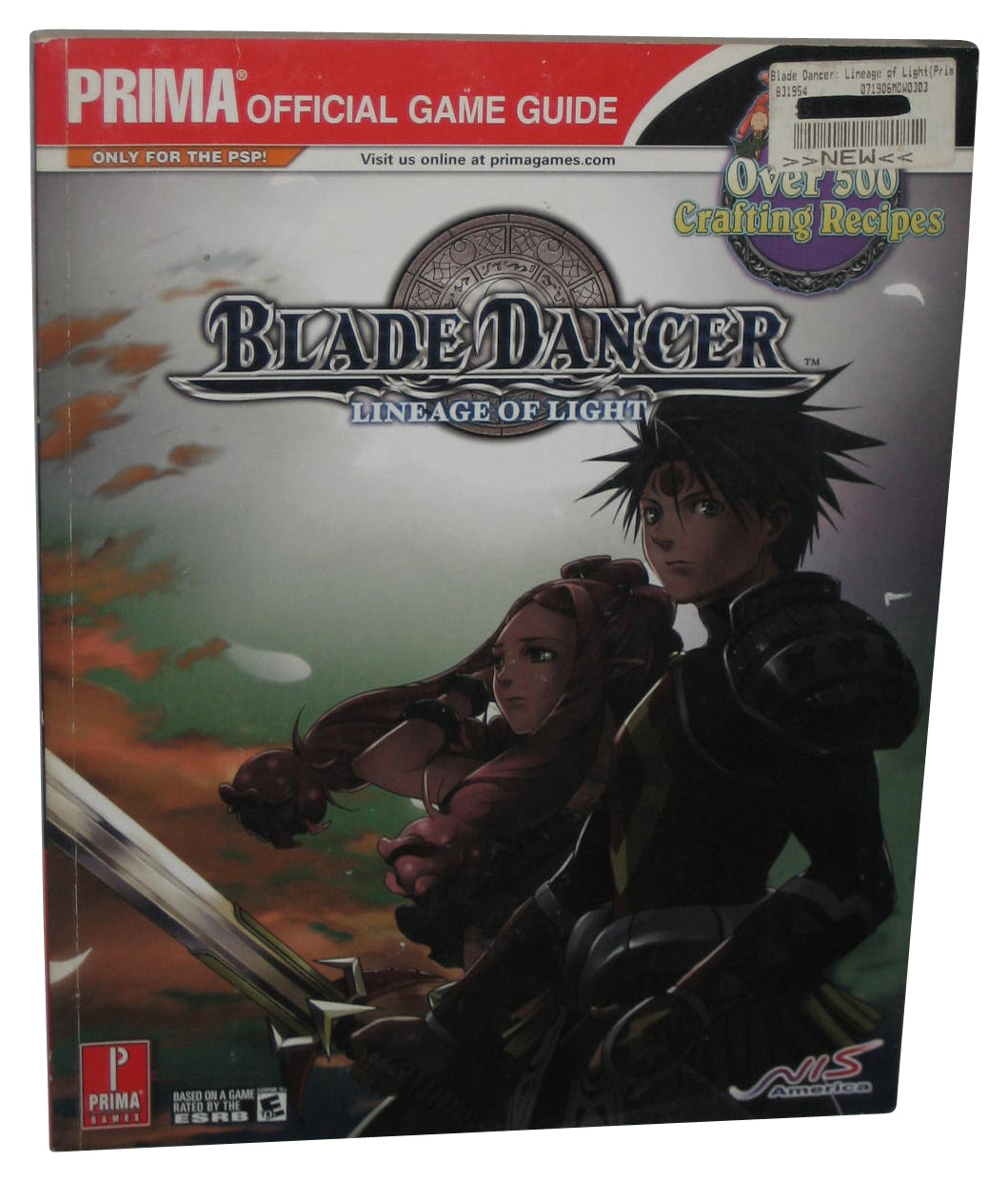 Blade Dancer Lineage of Light (2006) PSP Prima Strategy Guide Book