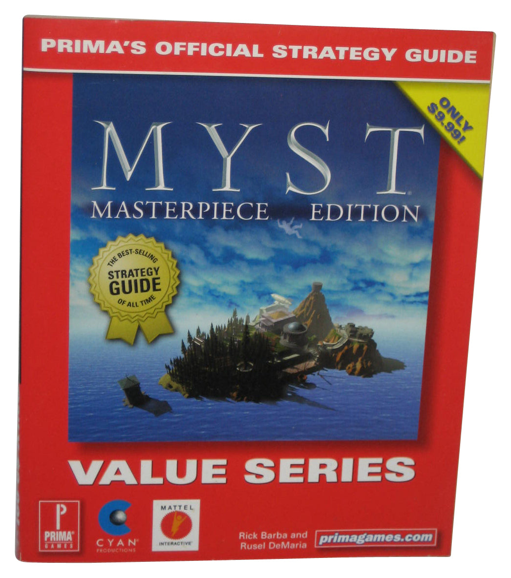 Myst Value Series Prima Games PC Windows (2000) Official Strategy Guide Book